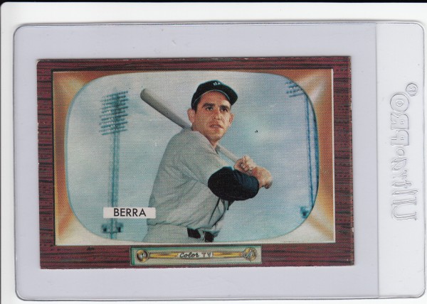1955 Bowman #168 Yogi Berra