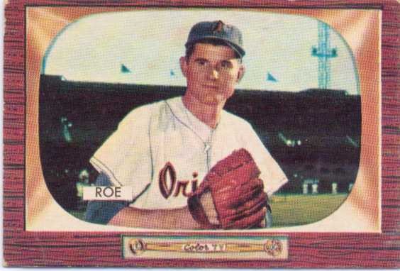 1955 Bowman #216 Preacher Roe