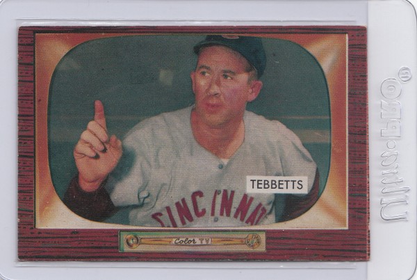 1955 Bowman #232 Birdie Tebbetts MG