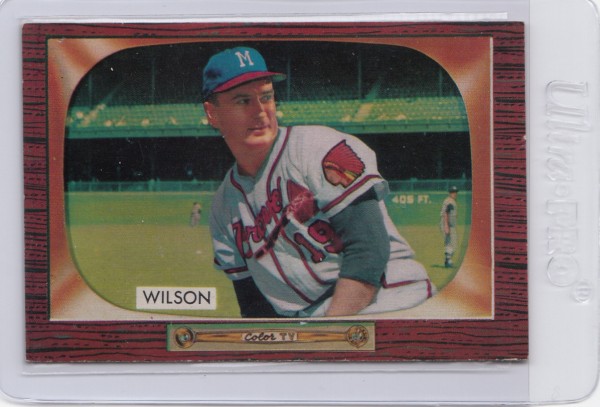 1955 Bowman #253 Jim Wilson