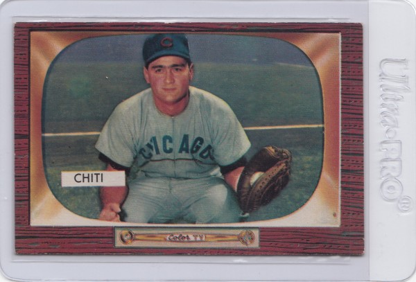 1955 Bowman #304 Harry Chiti