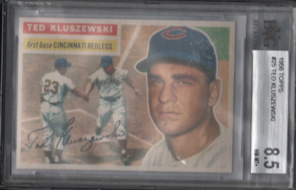 1956 Topps #25A Ted Kluszewski GB