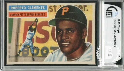 1956 Topps #33 Roberto Clemente