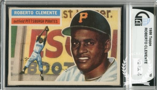 1956 Topps #33 Roberto Clemente