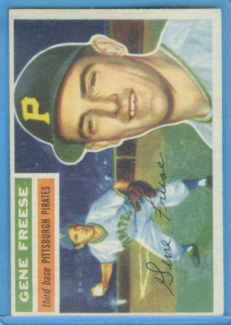 1956 Topps #46 Gene Freese DP