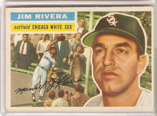1956 Topps #70A Jim Rivera GB