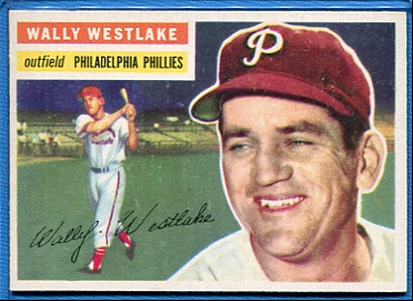 1956 Topps #81 Wally Westlake