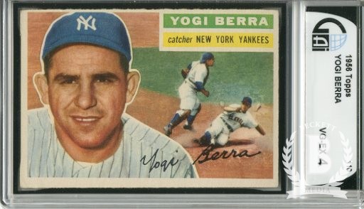 1956 Topps #110 Yogi Berra