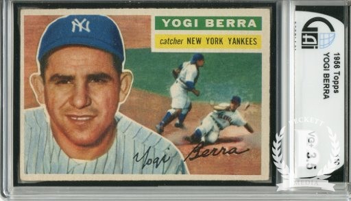 1956 Topps #110 Yogi Berra