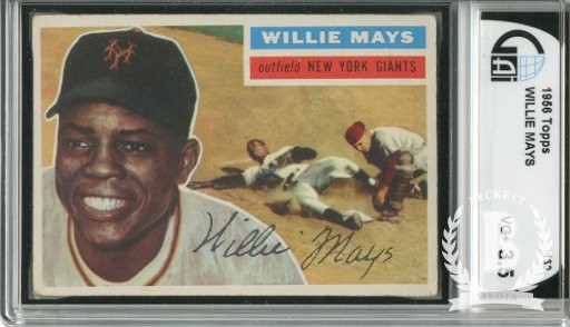 1956 Topps #130 Willie Mays