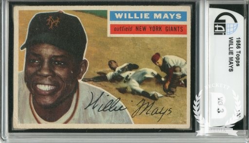 1956 Topps #130 Willie Mays