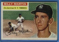 1956 Topps #181 Billy Martin front image