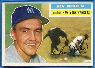 1956 Topps #253 Irv Noren