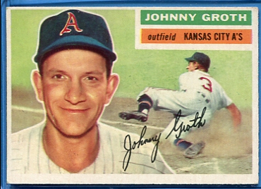1956 Topps #279 Johnny Groth