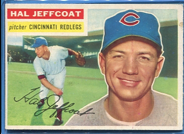 1956 Topps #289 Hal Jeffcoat