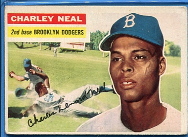 1956 Topps #299 Charlie Neal