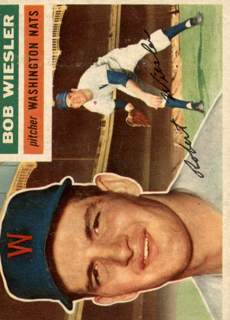 Topps Bob Wiesler Rc G Vg