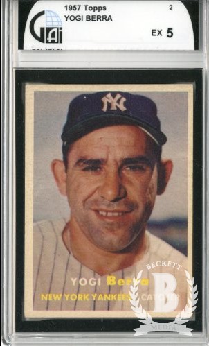 1957 Topps #2 Yogi Berra