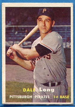 1957 Topps #3 Dale Long