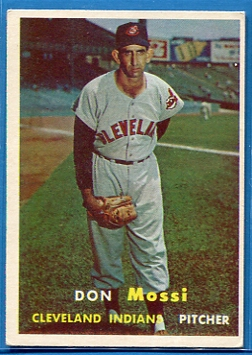 1957 Topps #8 Don Mossi