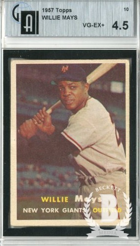 1957 Topps #10 Willie Mays