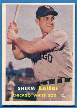 1957 Topps #23 Sherm Lollar