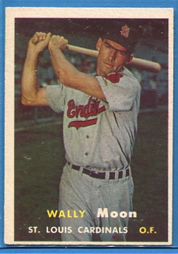 1957 Topps #65 Wally Moon