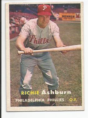 1957 Topps #70 Richie Ashburn
