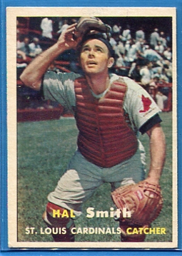 1957 Topps #111 Hal R. Smith
