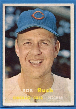 1957 Topps #137 Bob Rush