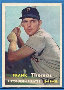 1957 Topps #140 Frank Thomas