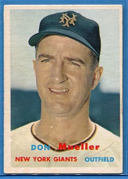 1957 Topps #148 Don Mueller