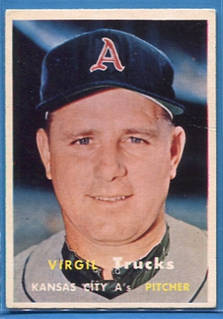 1957 Topps #187 Virgil Trucks