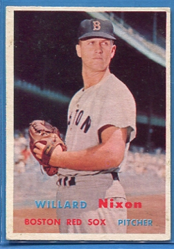1957 Topps #189 Willard Nixon