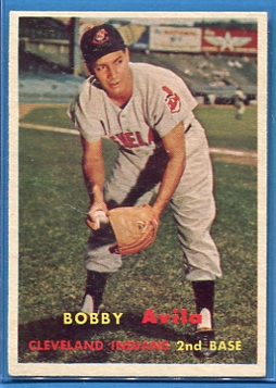 1957 Topps #195 Bobby Avila