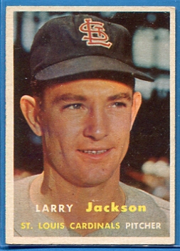 1957 Topps #196 Larry Jackson
