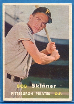 1957 Topps #209 Bob Skinner