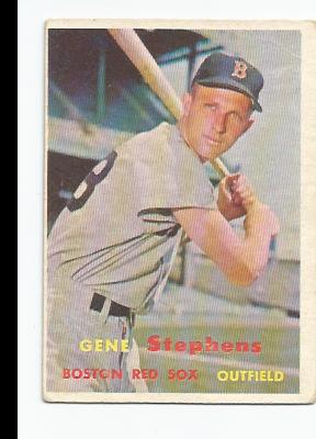 1957 Topps #217 Gene Stephens
