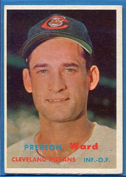 1957 Topps #226 Preston Ward