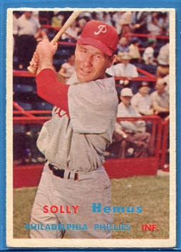 1957 Topps #231 Solly Hemus