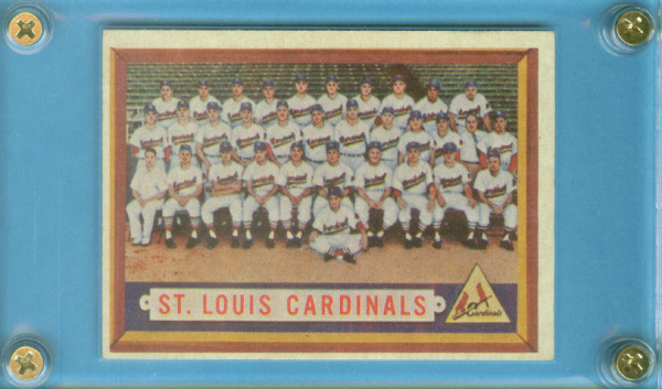 1957 Topps #243 St. Louis Cardinals TC