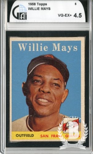 1958 Topps #5 Willie Mays