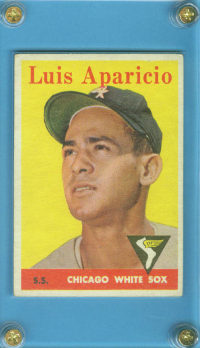 1958 Topps #85A Luis Aparicio front image