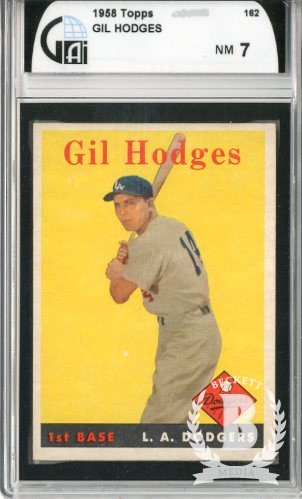 1958 Topps #162 Gil Hodges