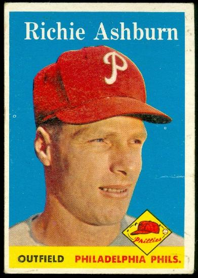 1958 Topps #230 Richie Ashburn