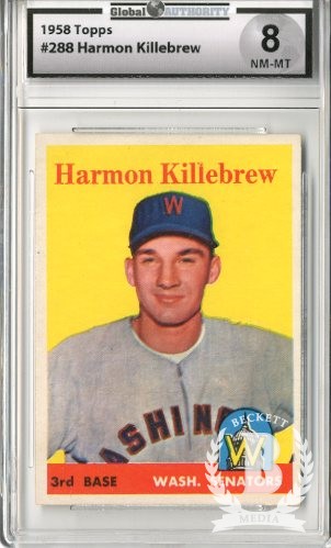 1958 Topps #288 Harmon Killebrew