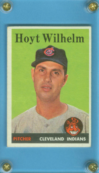1958 Topps #324 Hoyt Wilhelm front image