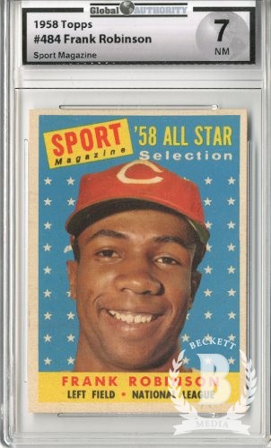1958 Topps #484 Frank Robinson AS