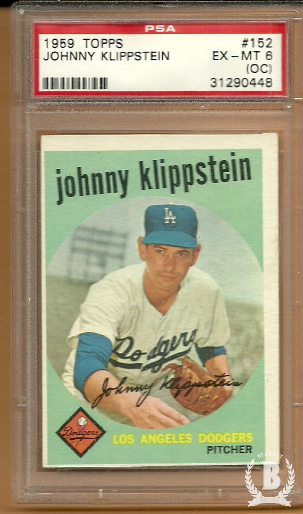 1959 Topps #152 Johnny Klippstein