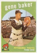 1959 Topps #238A Gene Baker GB